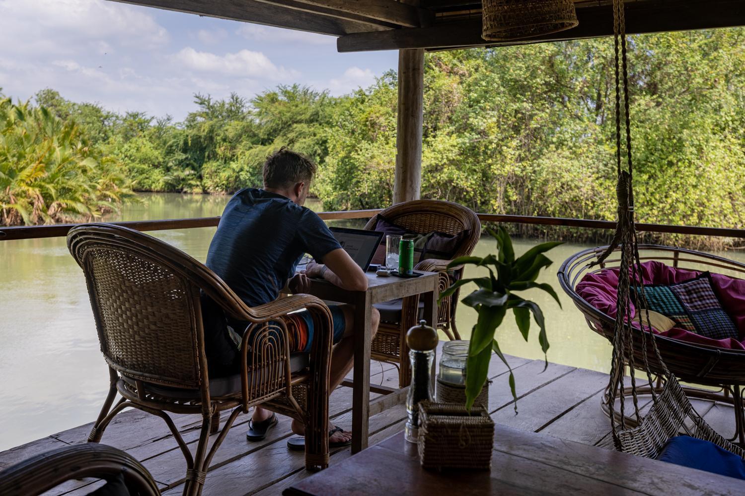 Kampot Cabana Eksteriør bilde