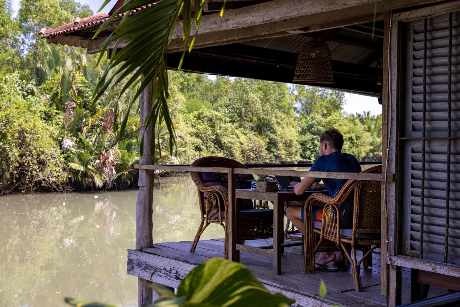 Kampot Cabana Eksteriør bilde